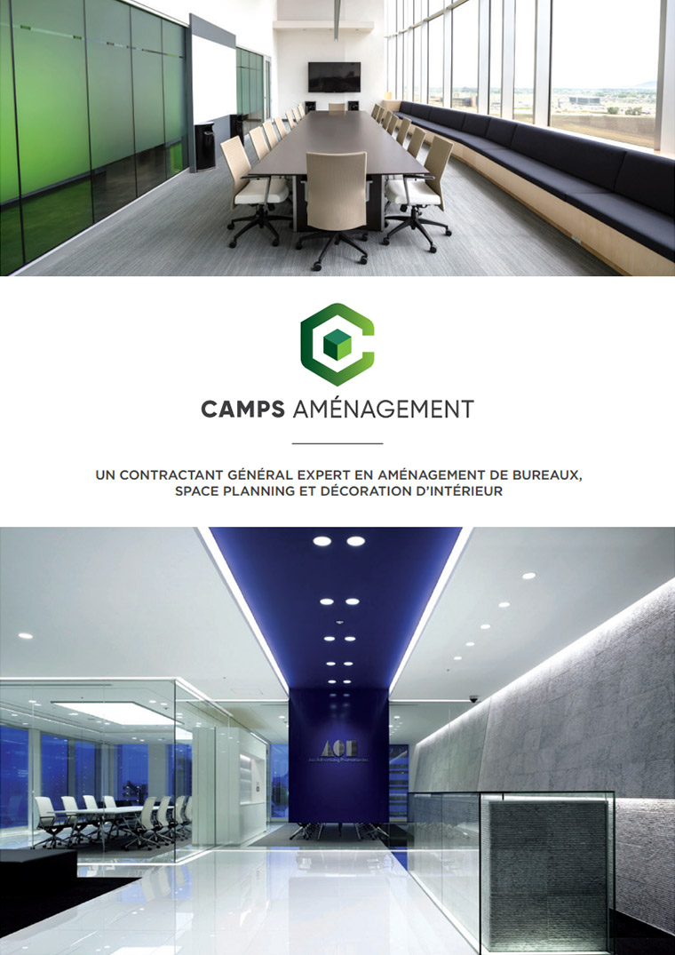 groupe camps, aménagement de bureaux